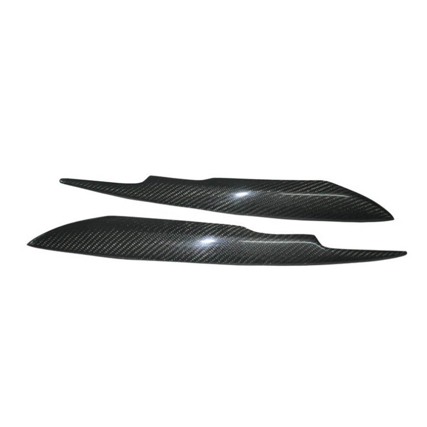 Front Headlight Eyebrow Trim 1 Pair for Audi A4 B7 S4 (2005-2008)