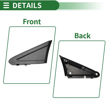 Front Left Side Door Window Trim for Honda Civic (2012-2015)