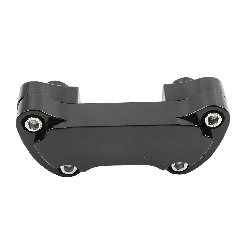 2" Handlebar Riser & Top Clamp for Harley Dyna Softail Sportster (2000-2023)