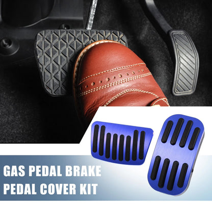 Gas Pedal Brake Pad Cover 2 x Anti Slip Footrest for Toyota C-HR (2016–2018)