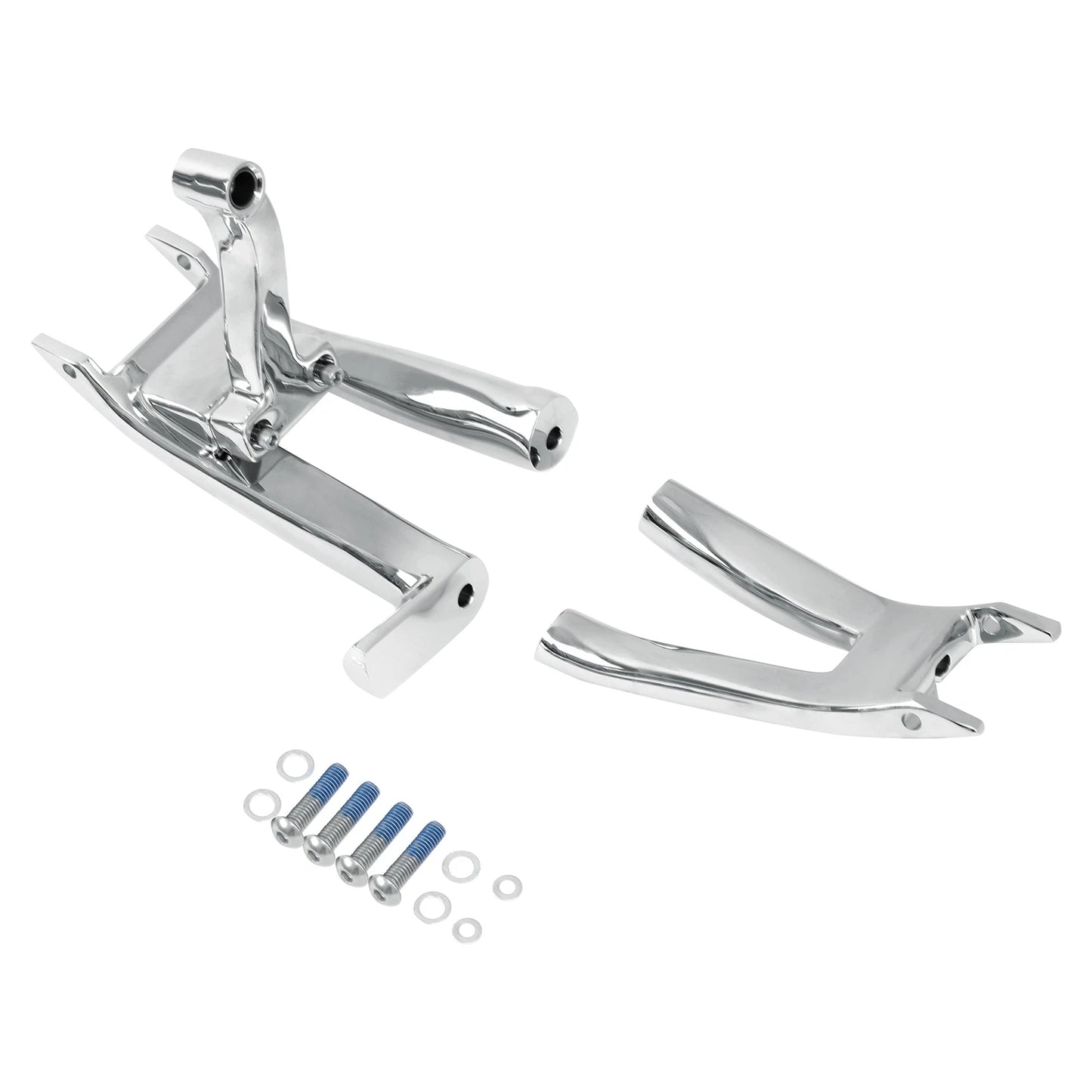Chrome Rider Floorboard Footboards Bracket for Harley Softail Deluxe (2018-25)