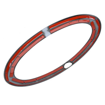 Gloss Black Front Logo Badge Ring Trim for Ford F150 (2021-2022)