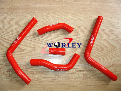 Silicone Radiator Hose Kit for RED Honda CR125 CR 125 (2005-2008)