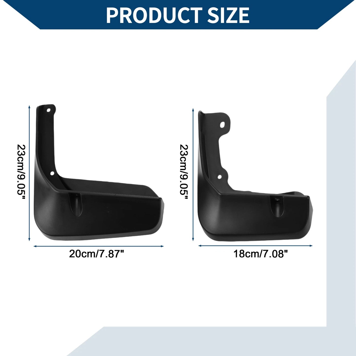 Mud Flaps Splash Guards for Toyota Camry (2015-2017)