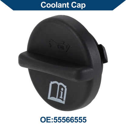 Coolant Cap for Chevrolet Cruze 1.4L 1.8L Black (2008-2013)
