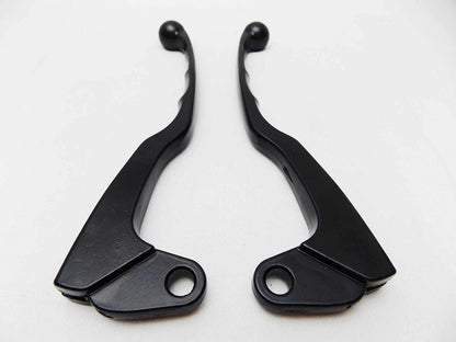 Black Forseti Front Brake & Clutch Lever Set for Yamaha YTM225 (1983-1985)