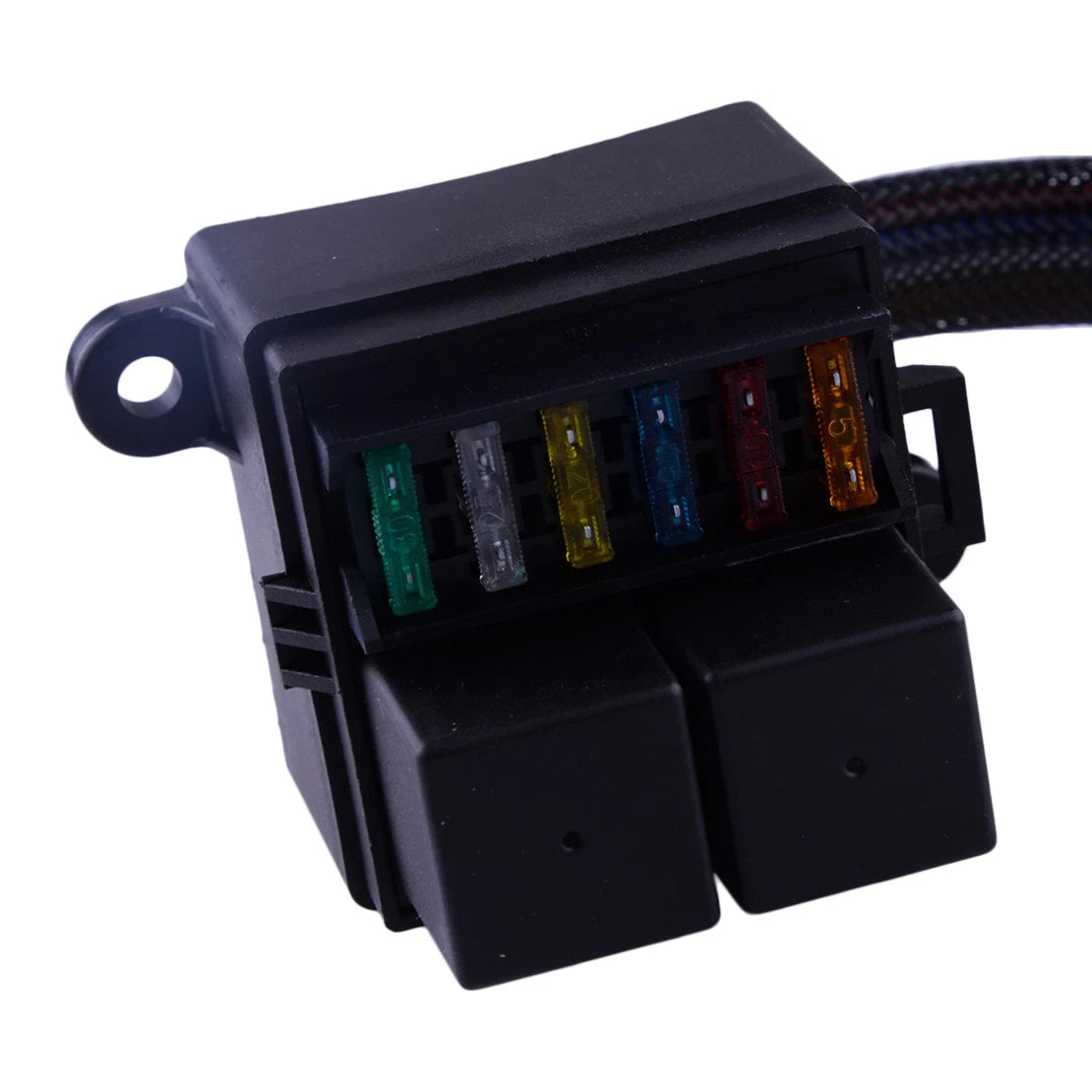 Prewired Fuse Relay Box & Fuses for 12V Car, Truck, Boat (No Year Specified)