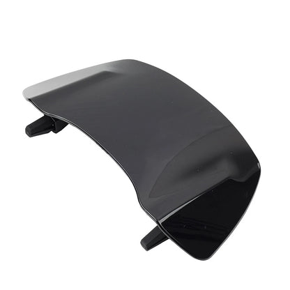 Universal Adjustable Motorcycle Windshield Spoiler for Black Bikes