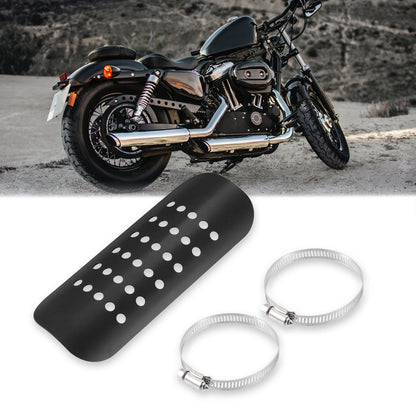 Exhaust Heat Shield / 1 Set / Pipe Shield Cover Heel Guard for Motorcycle