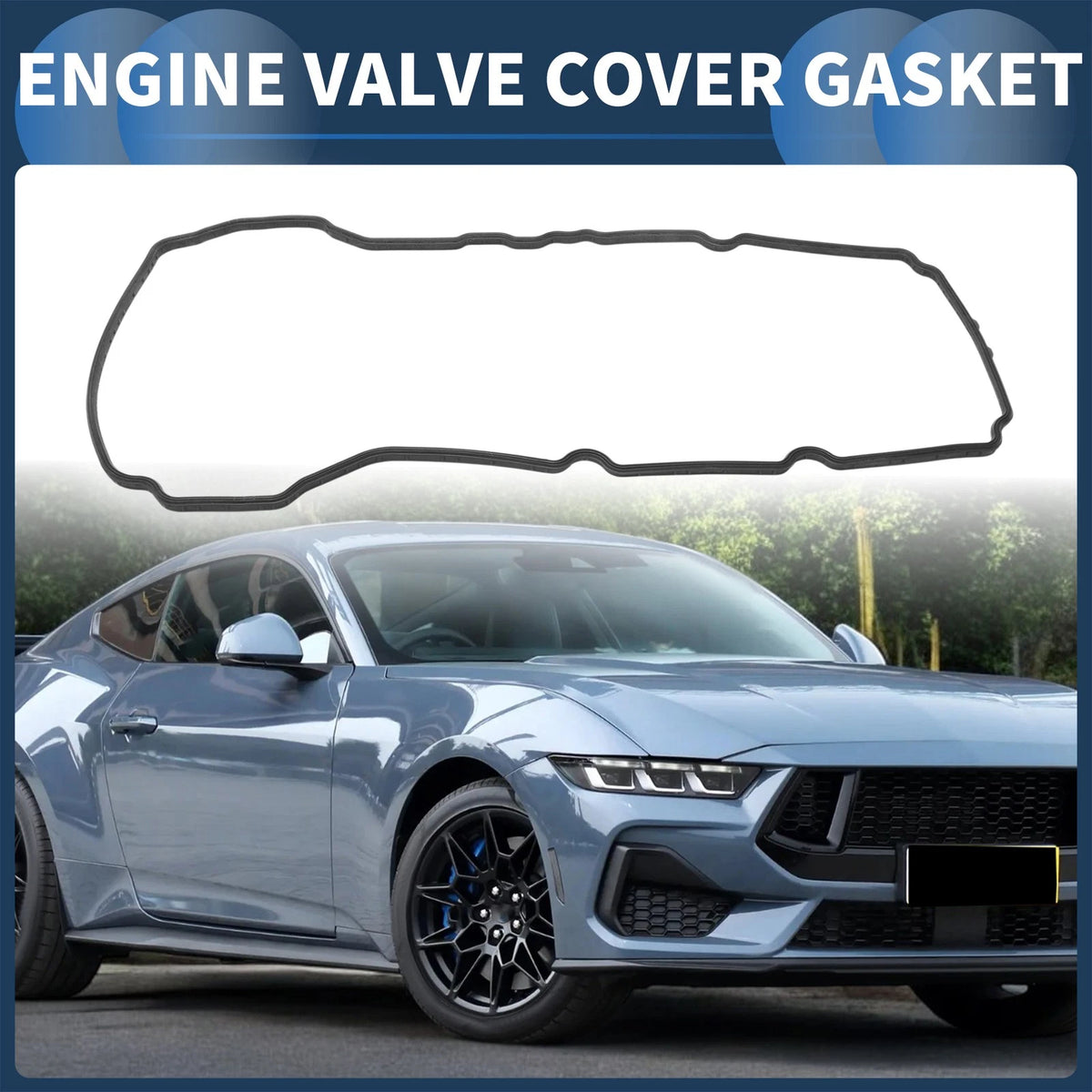 Valve Cover Gasket Set for Ford Mustang (2010-2014) 1 Pcs