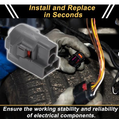 Set 1 Pin Knock Sensor Connector Plug for Toyota Camry
