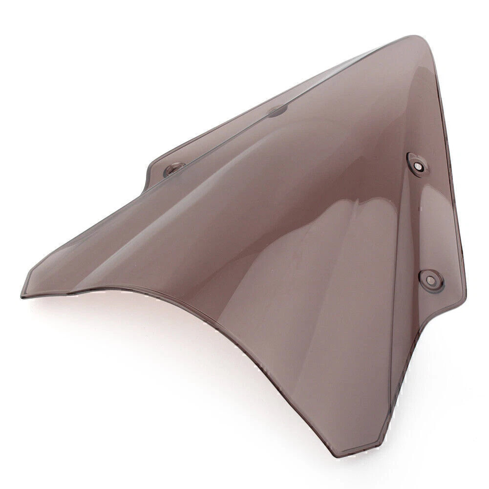 Smoke Dual Bubble Windscreen for Kawasaki Ninja 650 EX650 ER6F (2017-2019)