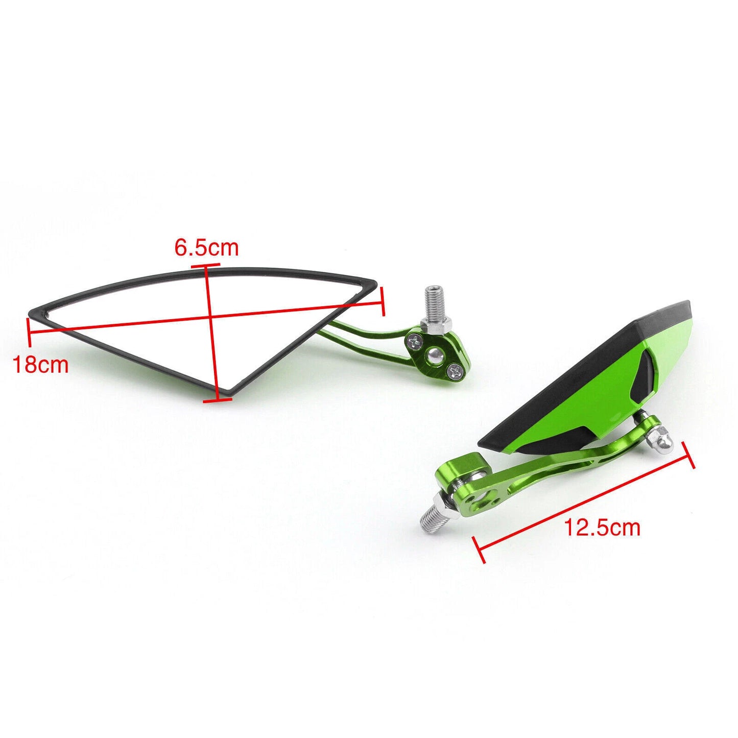8mm/10mm Side Rear View Mirrors for Motorcycle/Scooter (2020-2023)