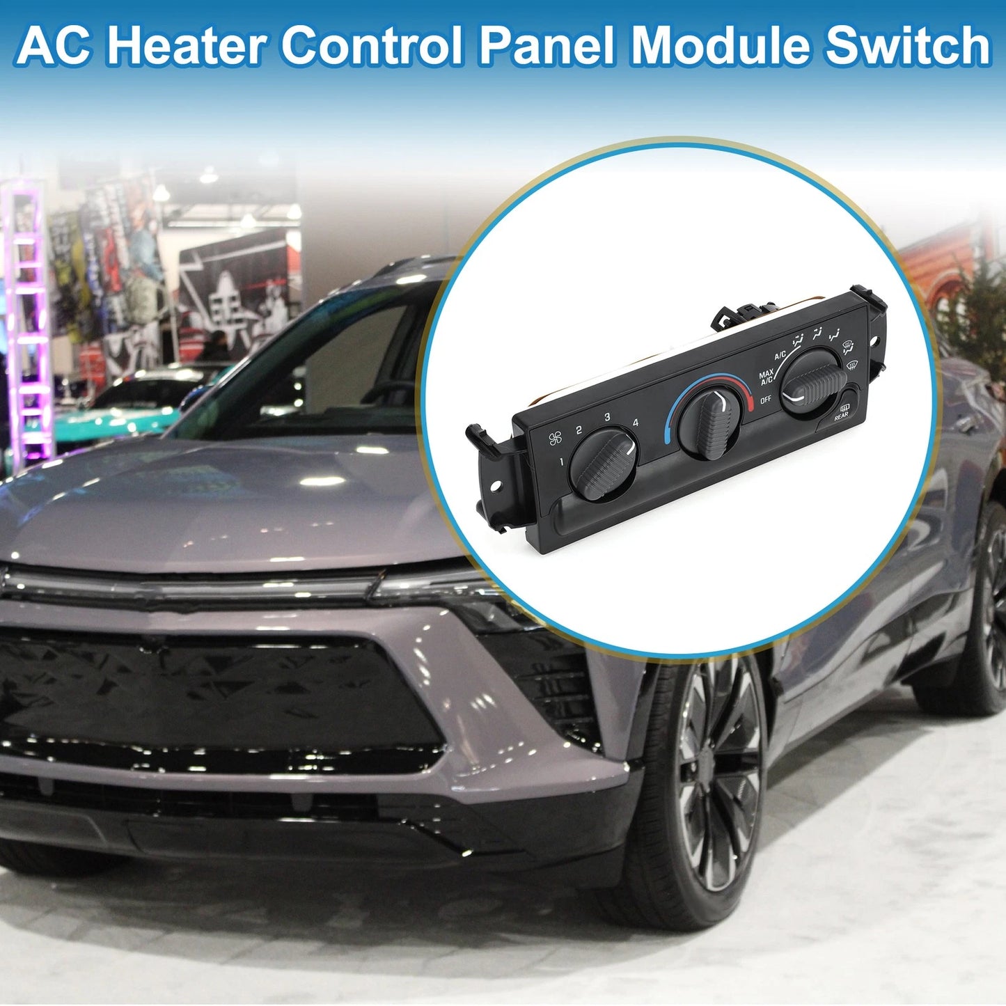HVAC A/C Heater Climate Control Panel for Chevrolet Blazer (1998-2005)