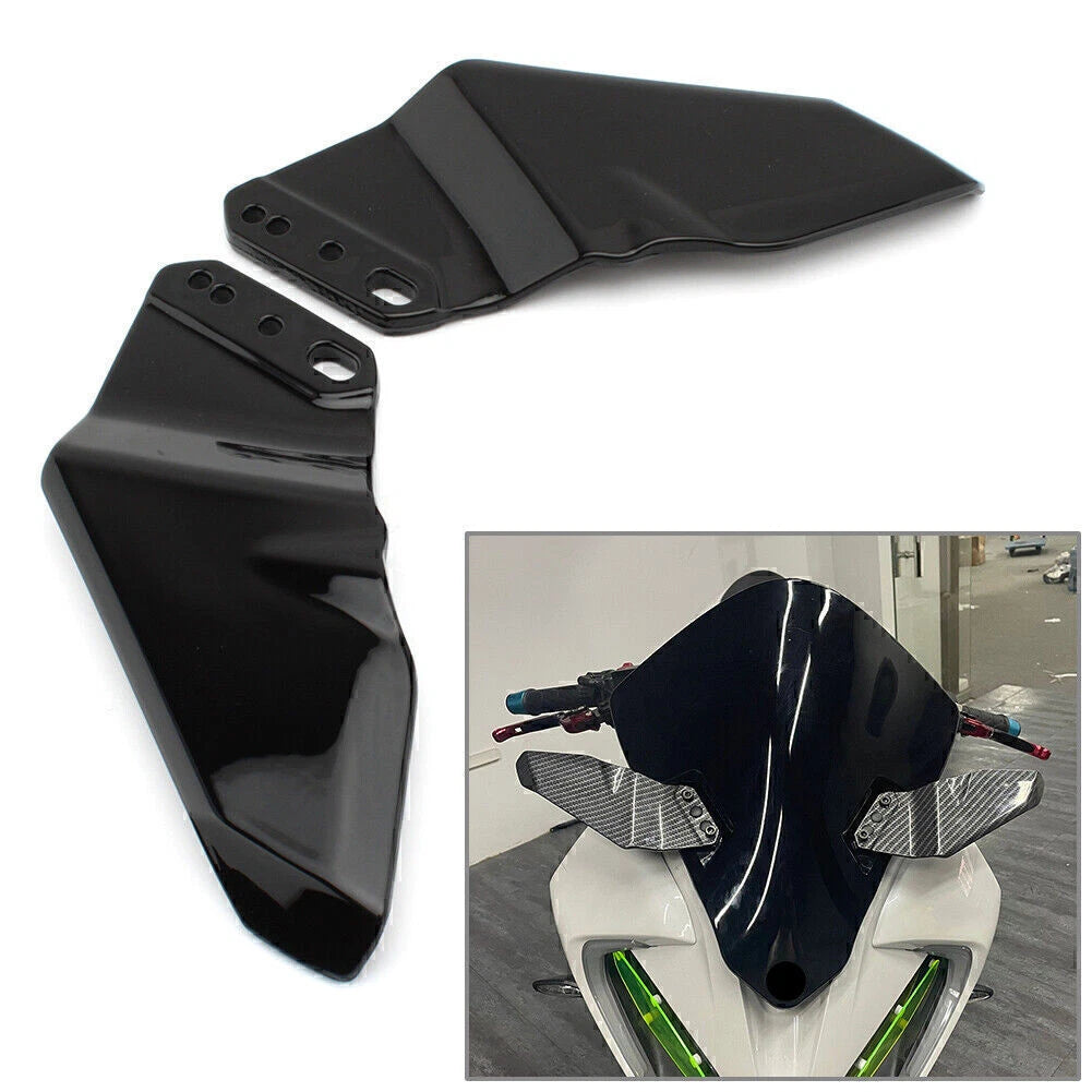Kawasaki Ninja 400 Winglet Aerodynamic Spoiler Kit for Honda Vivid Black
