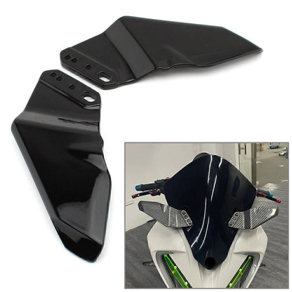 Kawasaki Ninja 400 Winglet Aerodynamic Spoiler Kit for Honda Vivid Black
