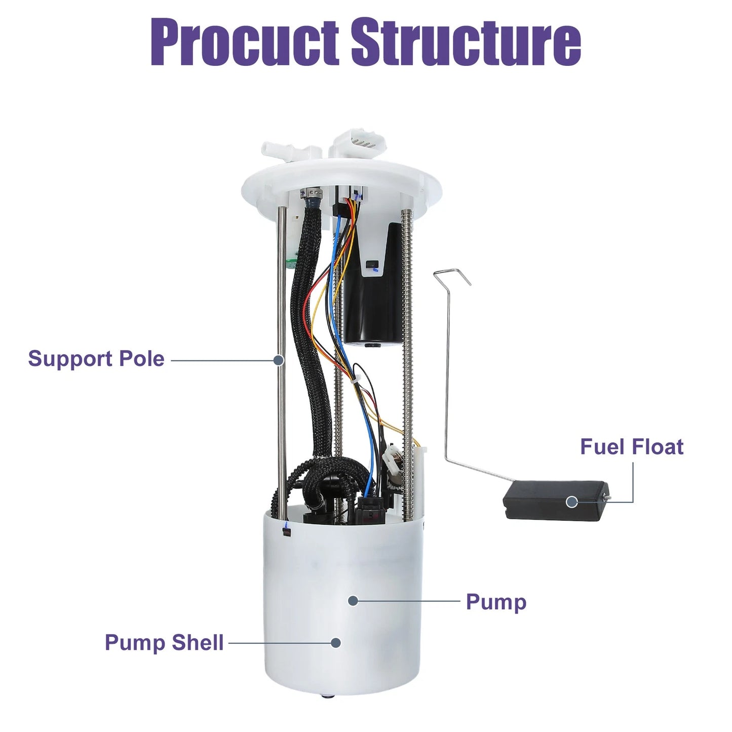 Electric Fuel Pump Assembly for Nissan Titan V8 5.6L (2004-2015)