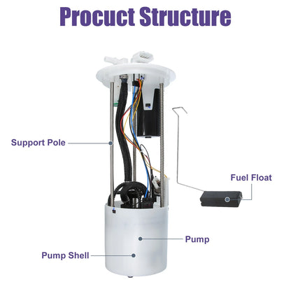 Electric Fuel Pump Assembly for Nissan Titan V8 5.6L (2004-2015)