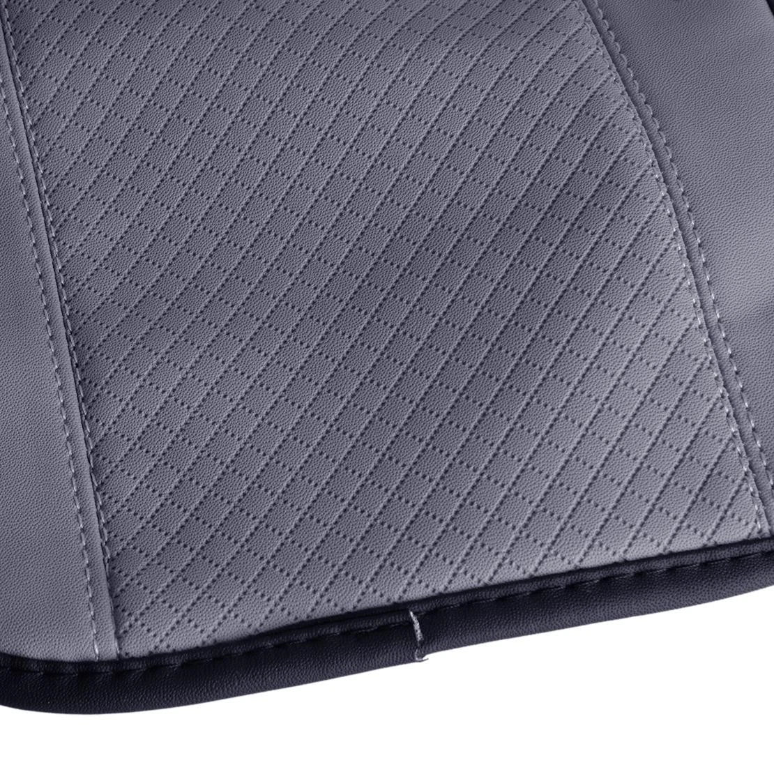 Grey Universal Armrest Cushion Cover for Car Center Console Pad