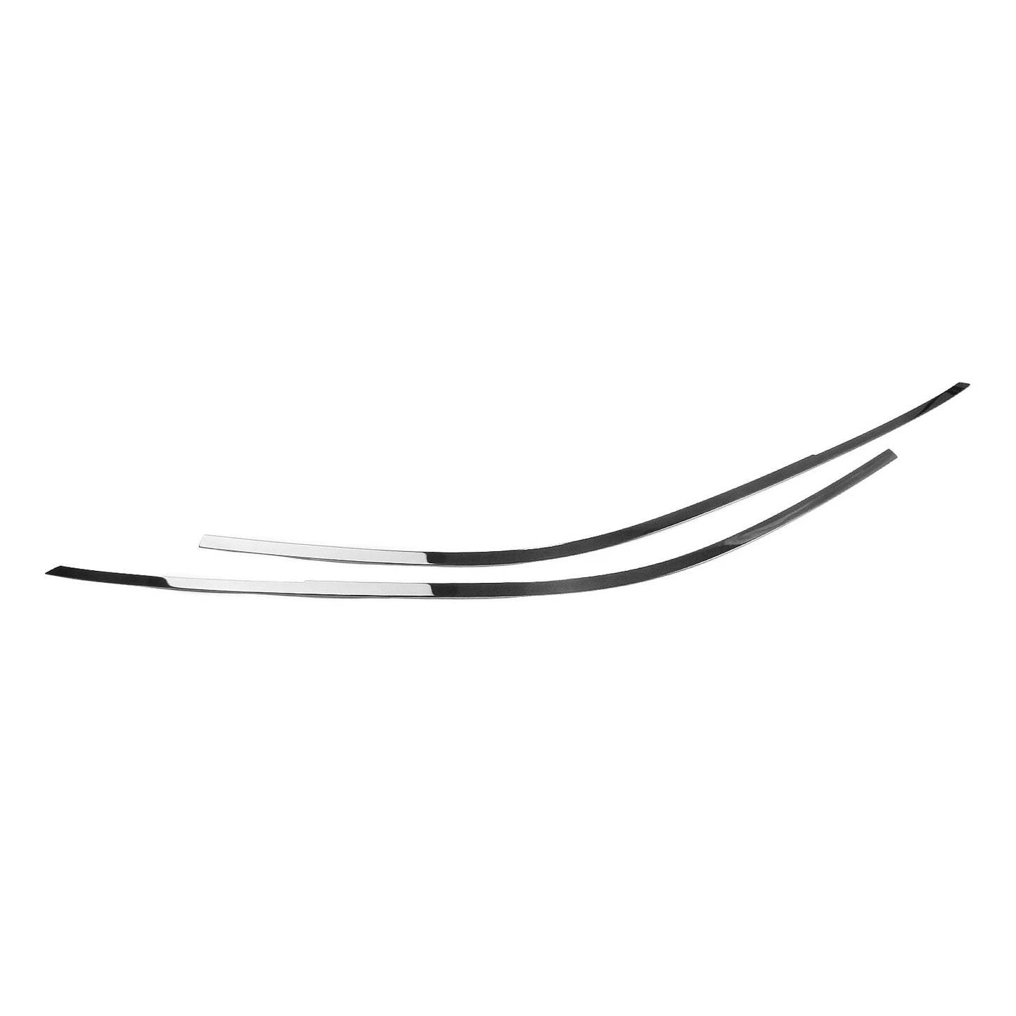 10 x Window Strip Moulding Seal for BMW X6 (2019-2023) Chrome Black
