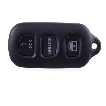 Key Shell Case for Toyota 4Runner, Camry, Corolla, RAV4, Yaris (2000-2023)