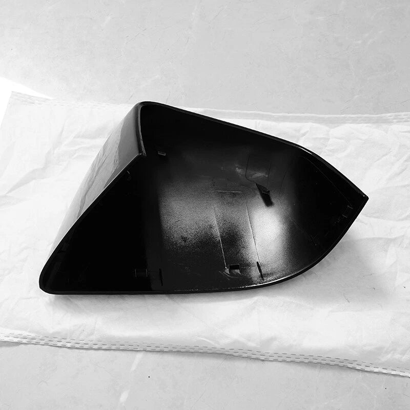 Right Side Rear View Mirror Cover for Tesla Model Y (2017-2023) Gloss Black