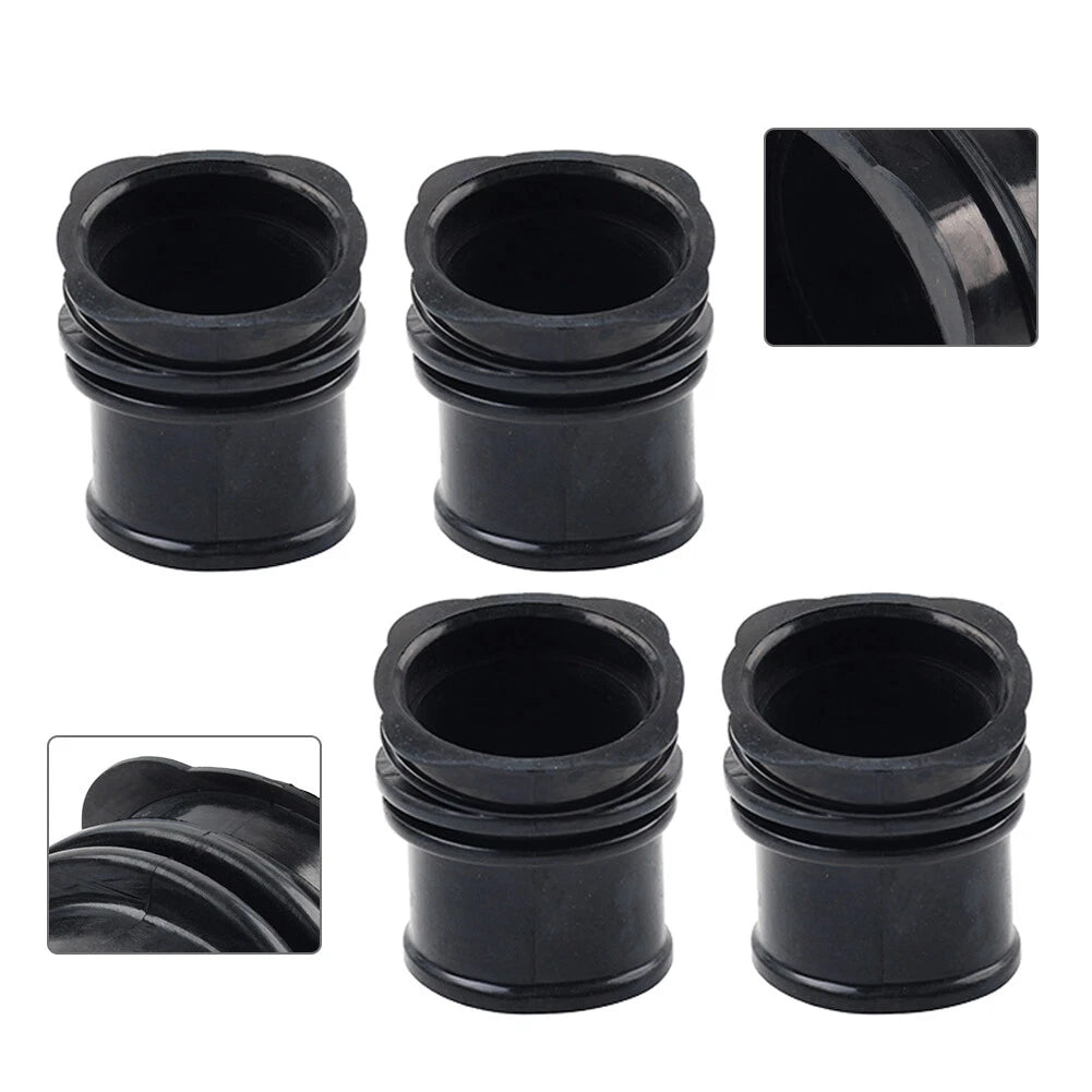 4x Carburetor Intake Manifold Boot for Yamaha FZR250, FZX250 (1986-1988)