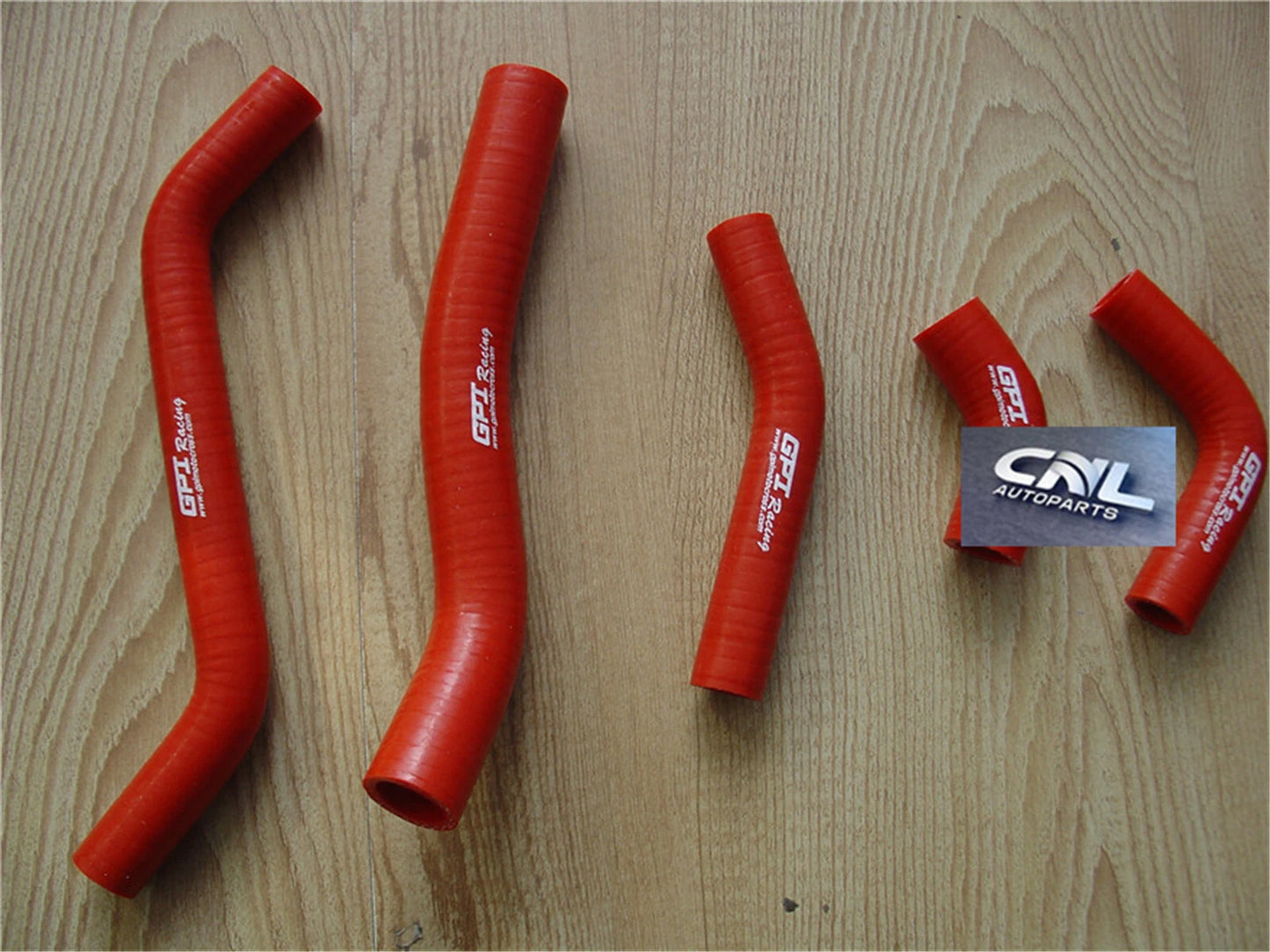 Silicone Radiator Hose for Kawasaki KXF450 KX450F (2006-2008) Red