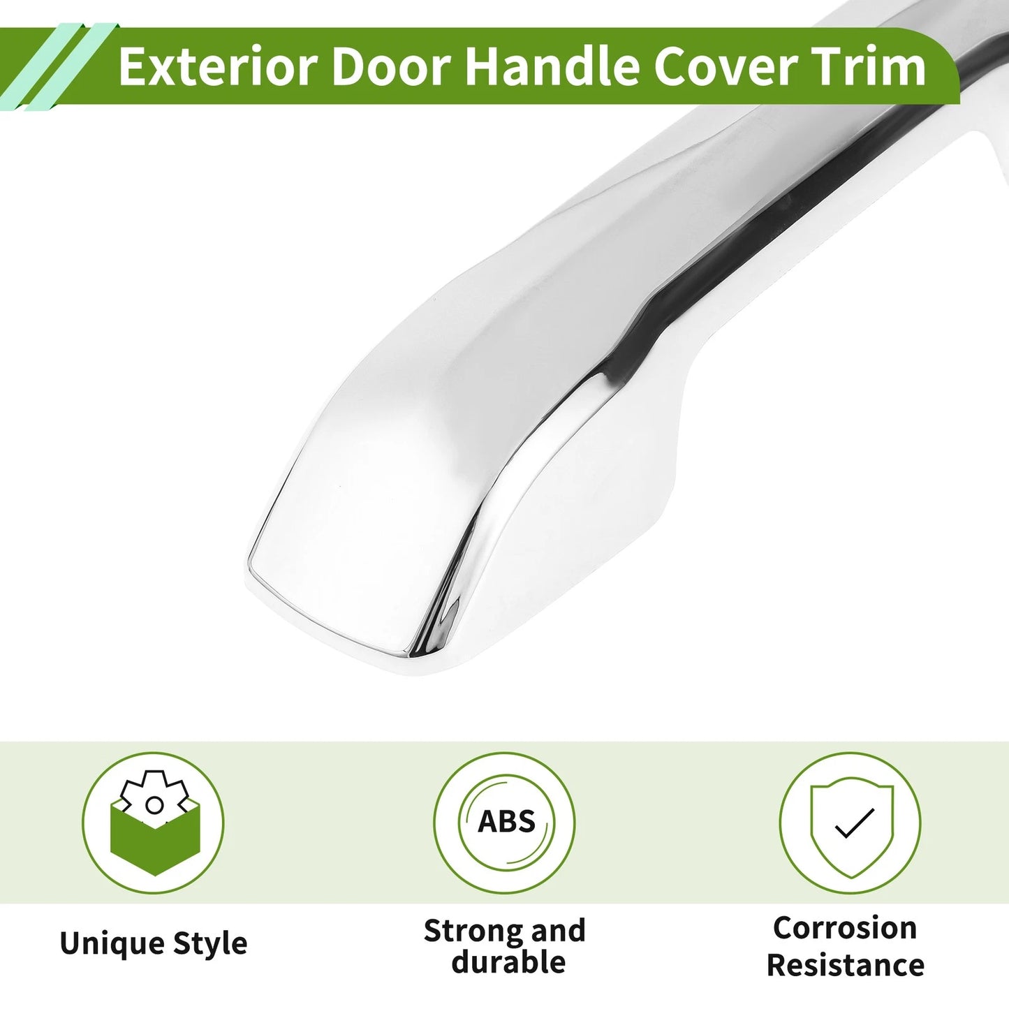 Exterior Door Handle Cover Trim for Toyota Tacoma (2024-2025) 1 Set
