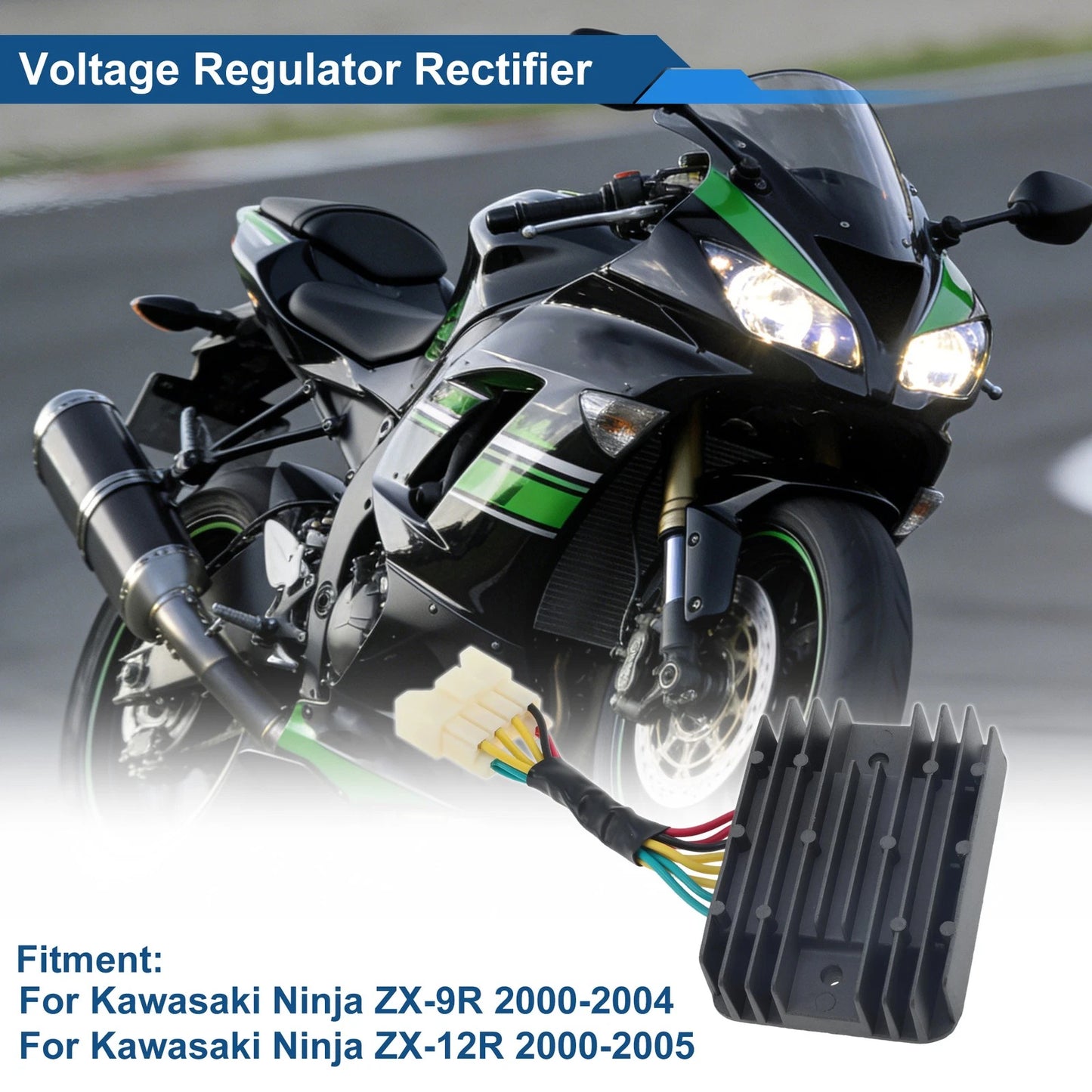Voltage Regulator Rectifier for Kawasaki Ninja ZX-9R (2000–2004)