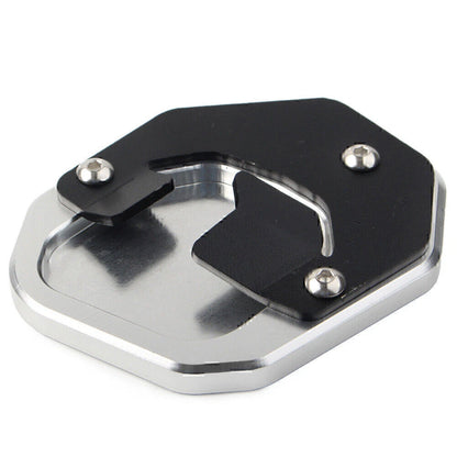 Silver Kickstand Enlarger Plate for YAMAHA Tenere 700 (2019)