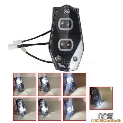 Windshield & LED Headlight for KTM 690 Enduro RALLY EXC BAJA (2019-2023)