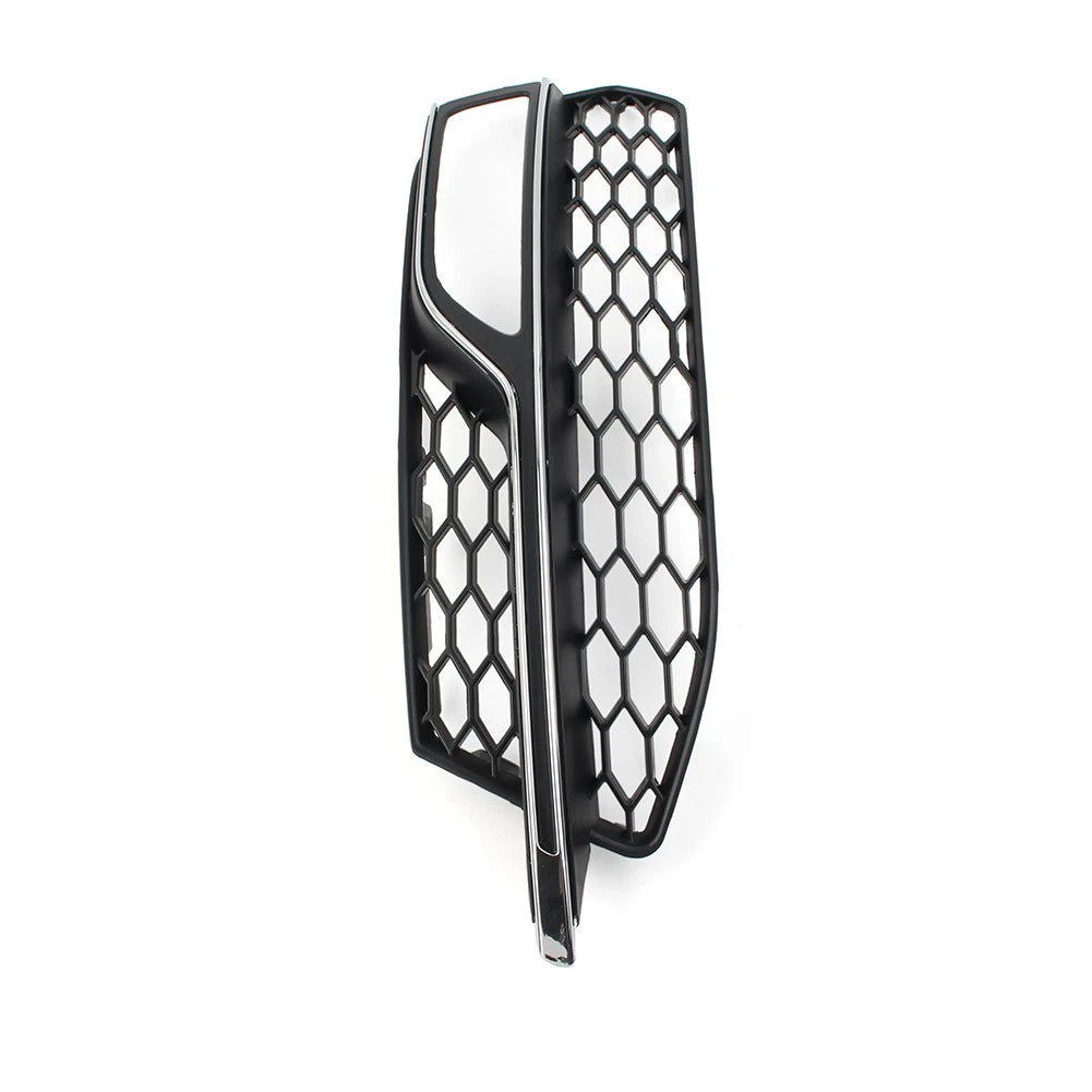 Honeycomb Front Bumper Fog Light Grille Cover for Audi A3 S3 (2013-2017)
