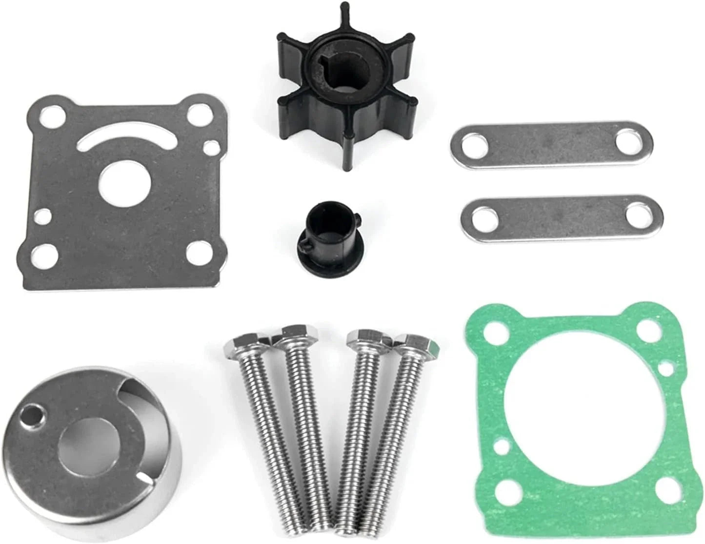 Water Pump Impeller Kit for Yamaha 6HP 8HP (1990-2023)