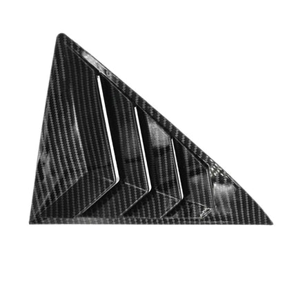 Carbon Fiber Rear Side Window Louver Covers for Toyota Camry (2018-2023)
