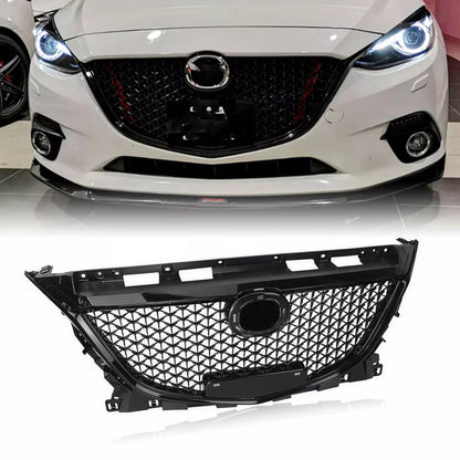 Front Upper Grille Honeycomb for Mazda 3 Axela (2014-2016)