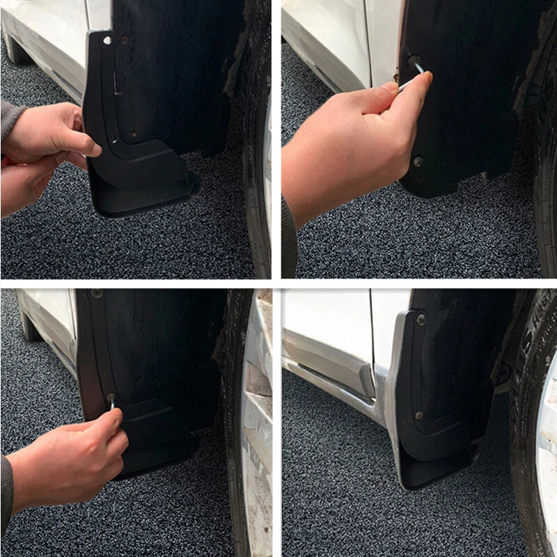 4 x Mud Flaps Splash Guards Mudguard for Hyundai Elantra Sedan (2024–2024)
