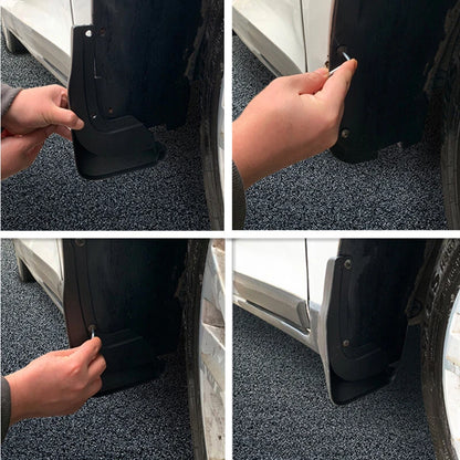 4 x Mud Flaps Splash Guards Mudguard for Hyundai Elantra Sedan (2024–2024)