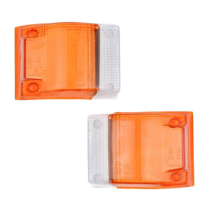 Corner Light Lamp Cover Lens Pair Fits Isuzu ELF NPR N-Series Truck 1985-93 D06