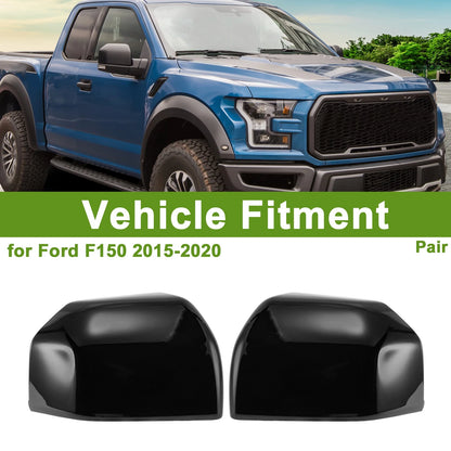 Left Right Side Mirror Cover Caps for Ford F150