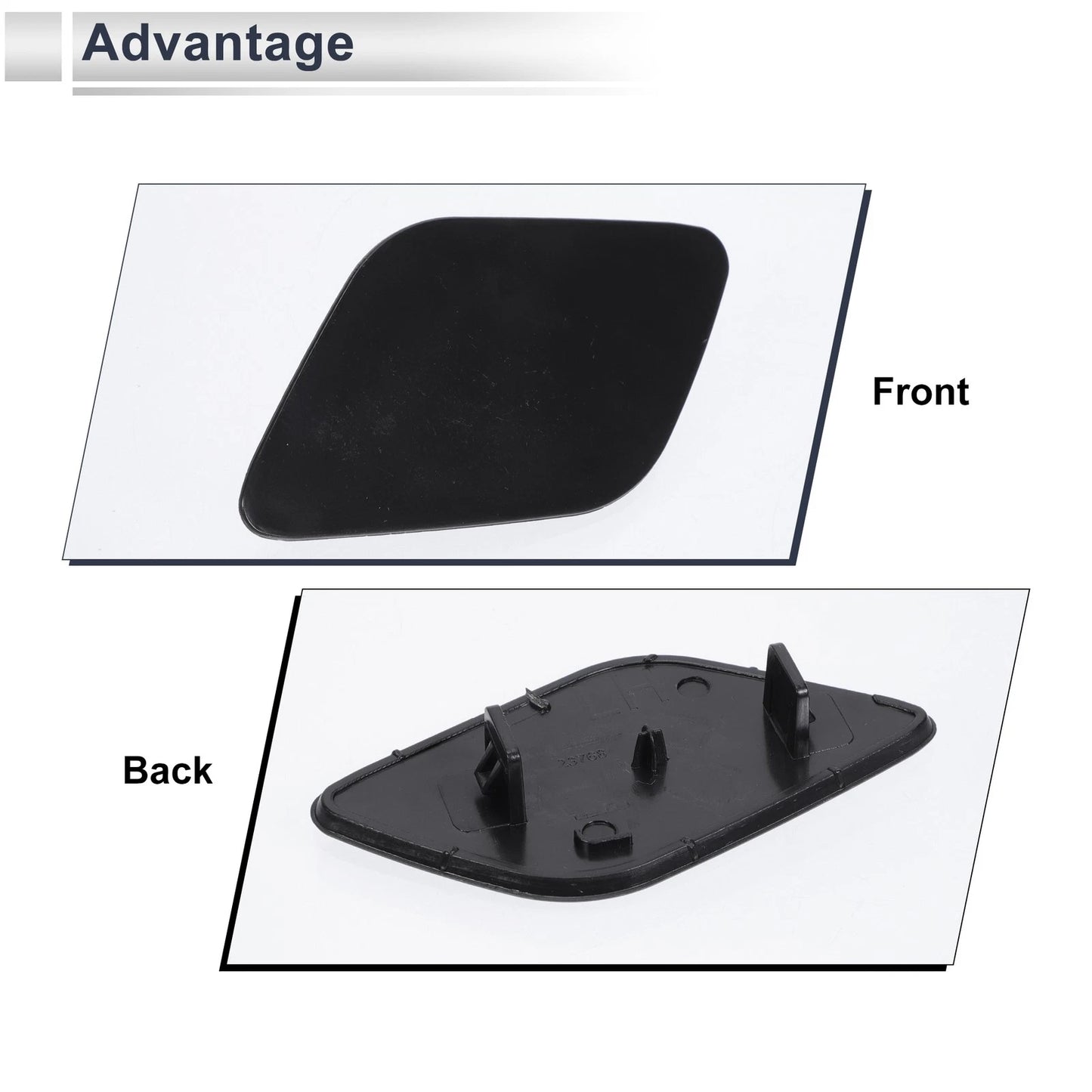 Bumper Headlight Washer Nozzle Cover for Volvo XC60 (2010-2017)