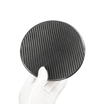 Dry Carbon Fiber Gas Tank Cap Cover for Ford Mustang (2024-2026)
