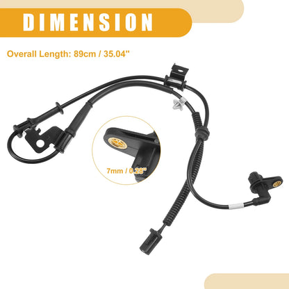 Front Left ABS Wheel Speed Sensor for Kia Rio (2012-2017)
