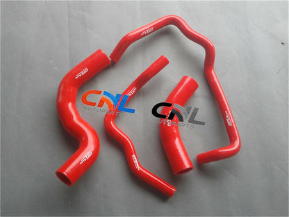 RED Silicone Radiator Heater Hose for HILUX KZN165R 3.0 Turbo Diesel (1999-2005)