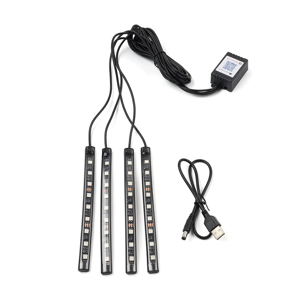 RGB Music Floor Atmosphere Light for VoiceControl Decorative Foot Lamp