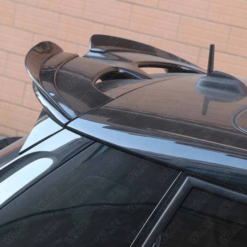 Real Carbon Fiber Add-on Rear Roof Spoiler Wings for Mini Cooper F55 F56 S JCW