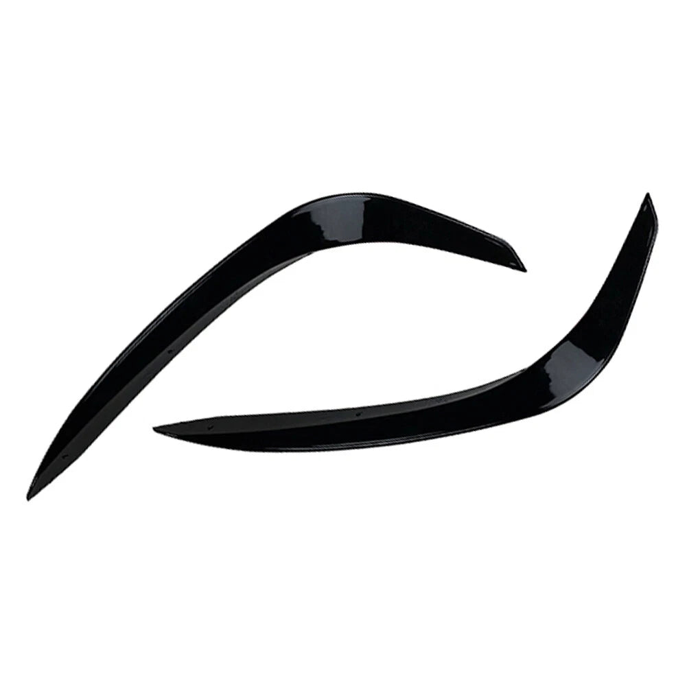 Gloss Black Front Bumper Lip Splitter for Mercedes Benz C-Class (2022-2023)