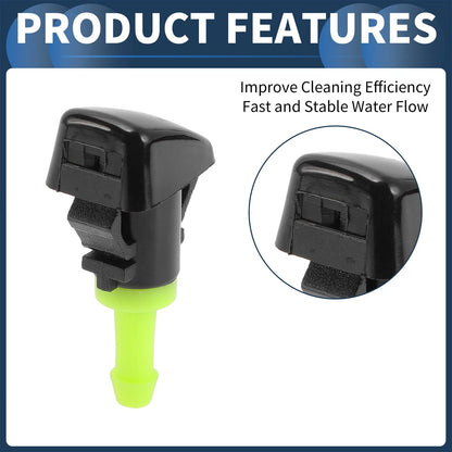 1x Front Windshield Washer Nozzles for Chrysler Town & Country
