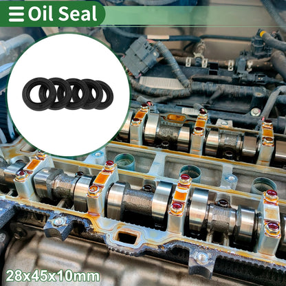 Oil Seal / 28x45x10mm / Shaft Seal NBR Rubber