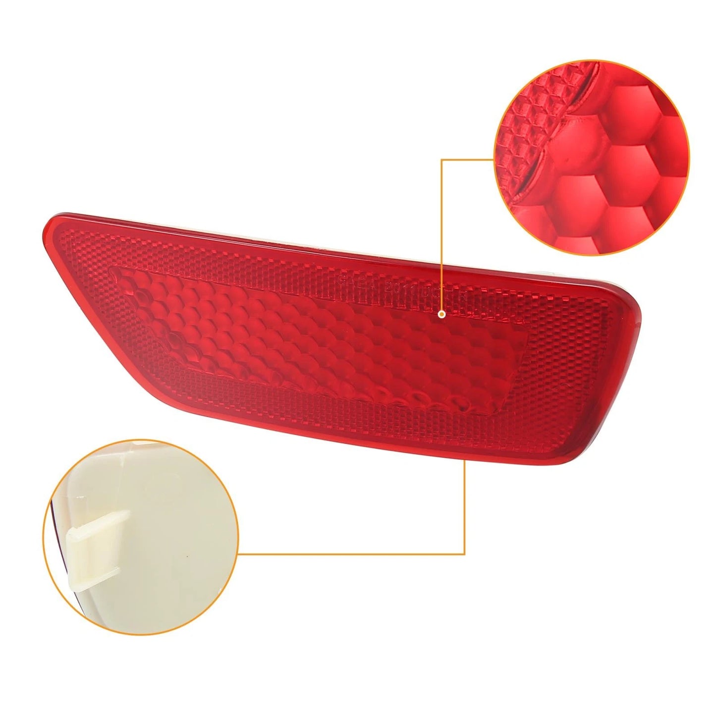Rear Bumper Reflectors for Jeep Grand Cherokee, Compass & Dodge Journey